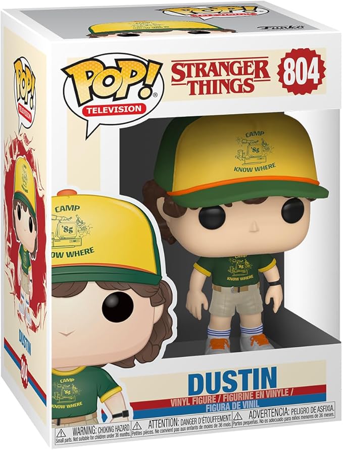 Funko Pop! Dustin at camp #804 Stranger Things