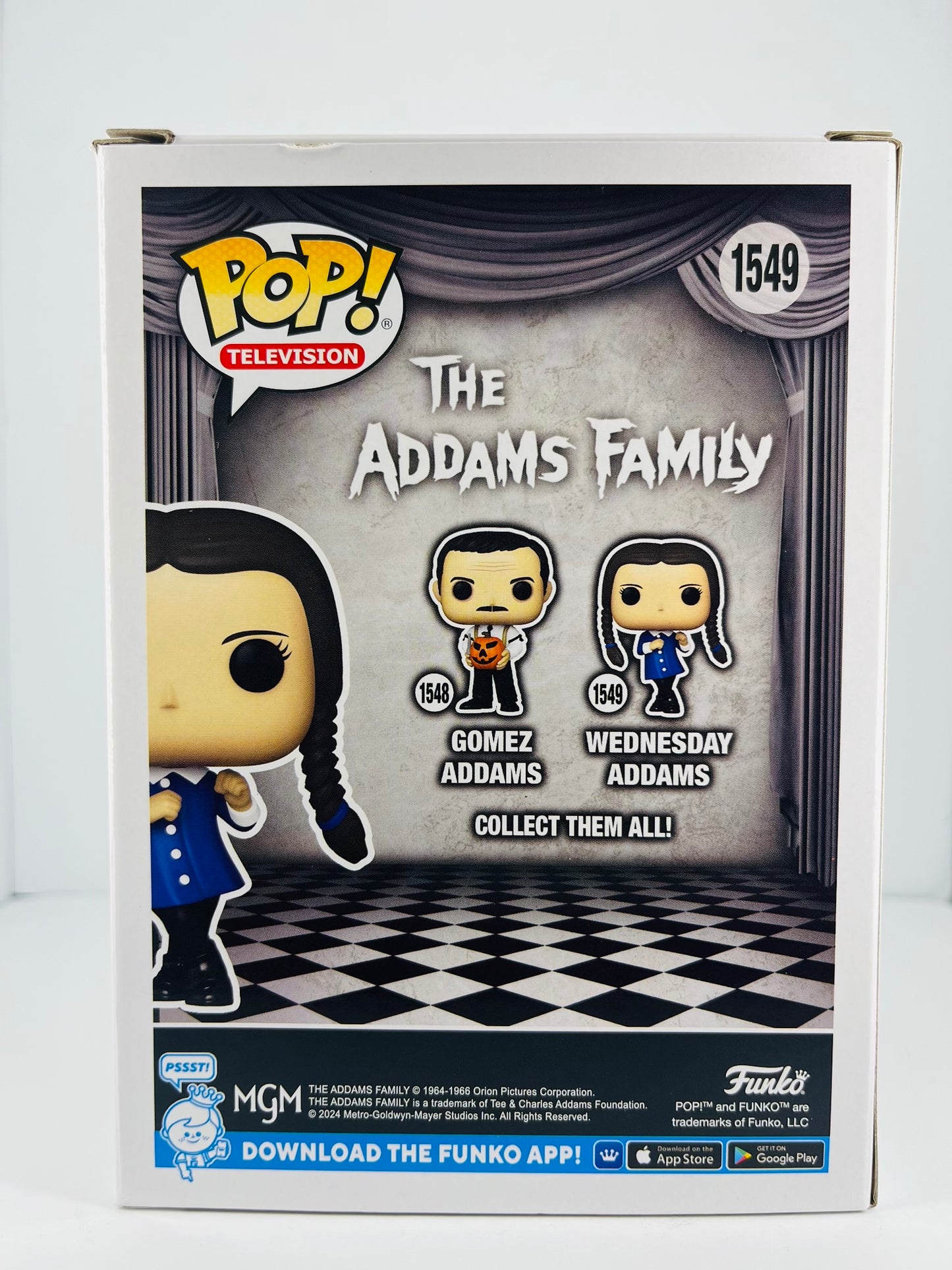 Funko Pop! - Wednesday Adams - #1549 - The Addams Family