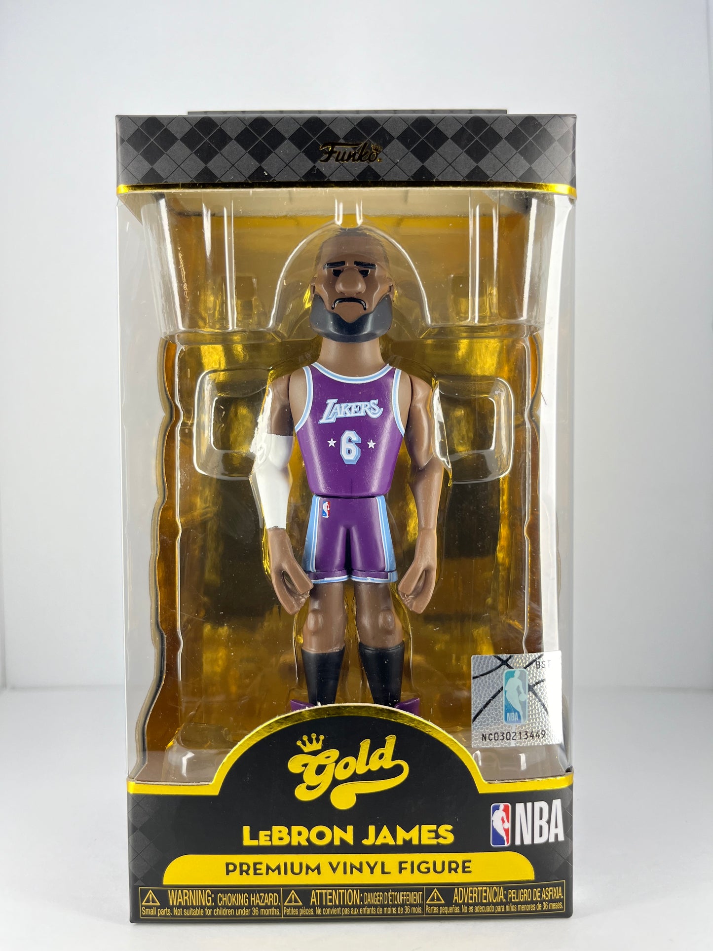 Funko Gold - Lebron James - Lakers Gold Vinyl