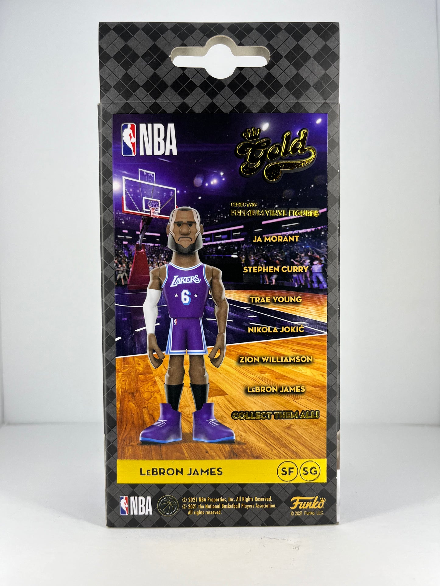 Funko Gold - Lebron James - Lakers Gold Vinyl