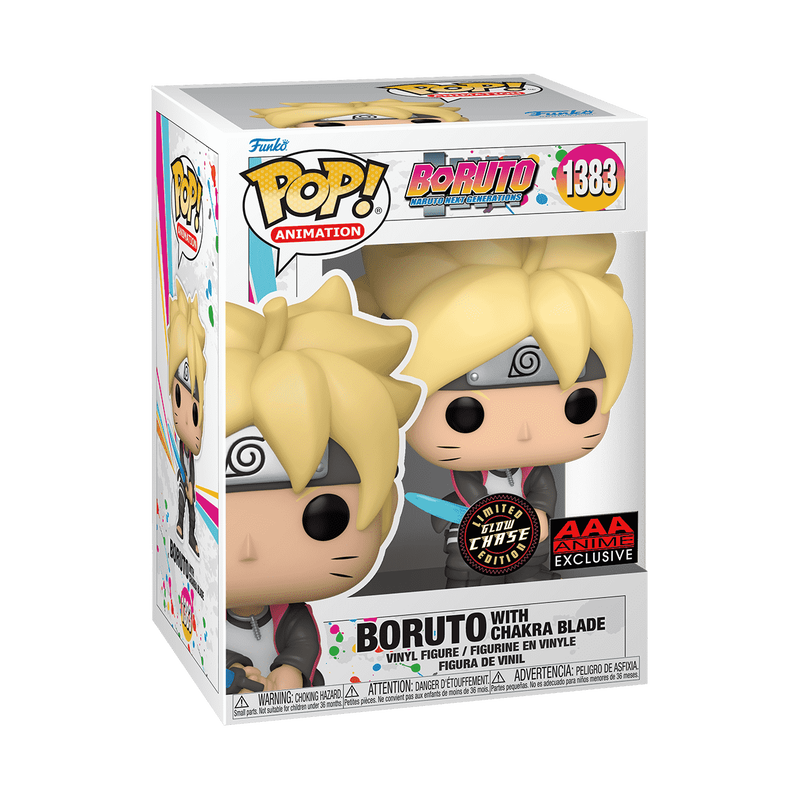 Funko Pop! Boruto Con Chakra Blade #1383 "Boruto Next Generation Naruto" ((Chase))