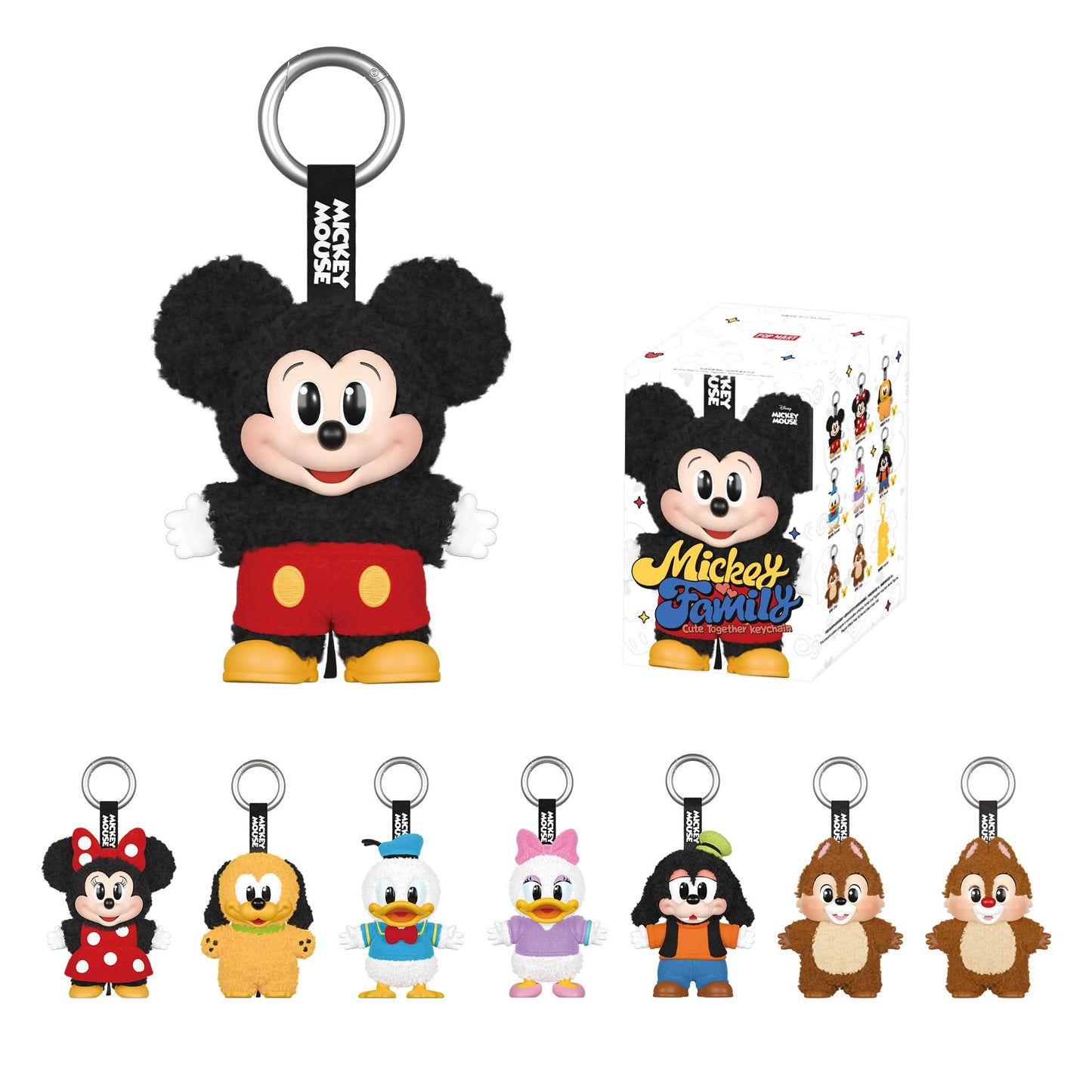 Blind Box Mickey Family Cute Together "Keychain Figures"