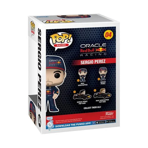 Funko Pop! Sergio Perez #04 Oracle Red Bull Racing