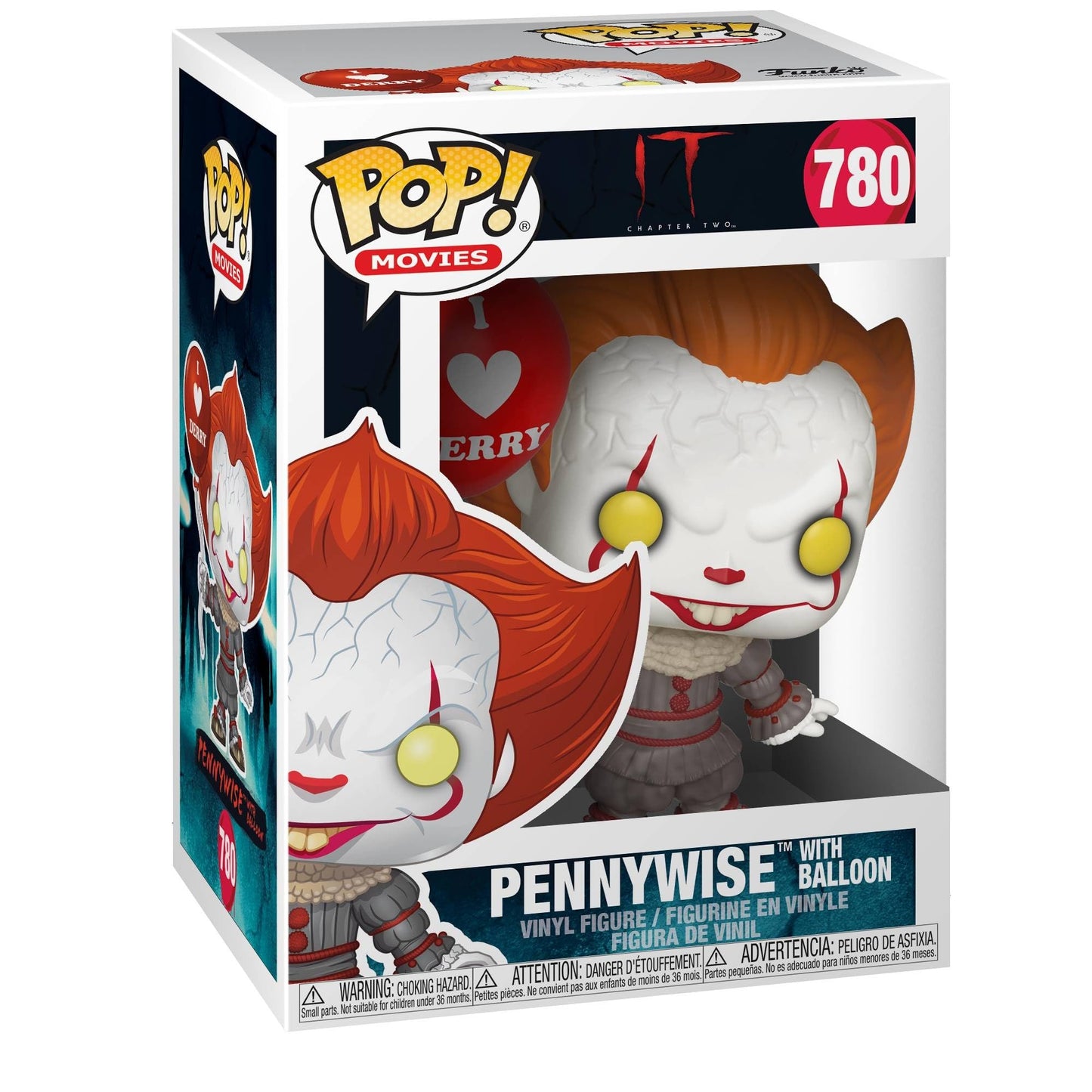 Funko Pop! Pennywise (with balloon) IT Movies #780