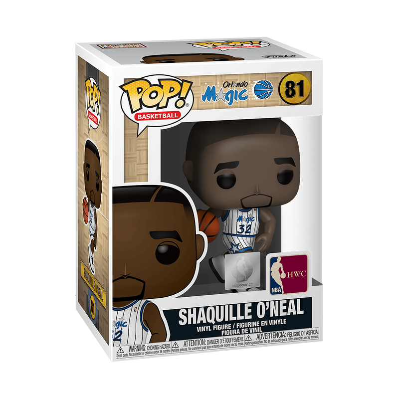 Funko Pop! Shaquille O'Neal #81 Magic Home Jesey NBA legends