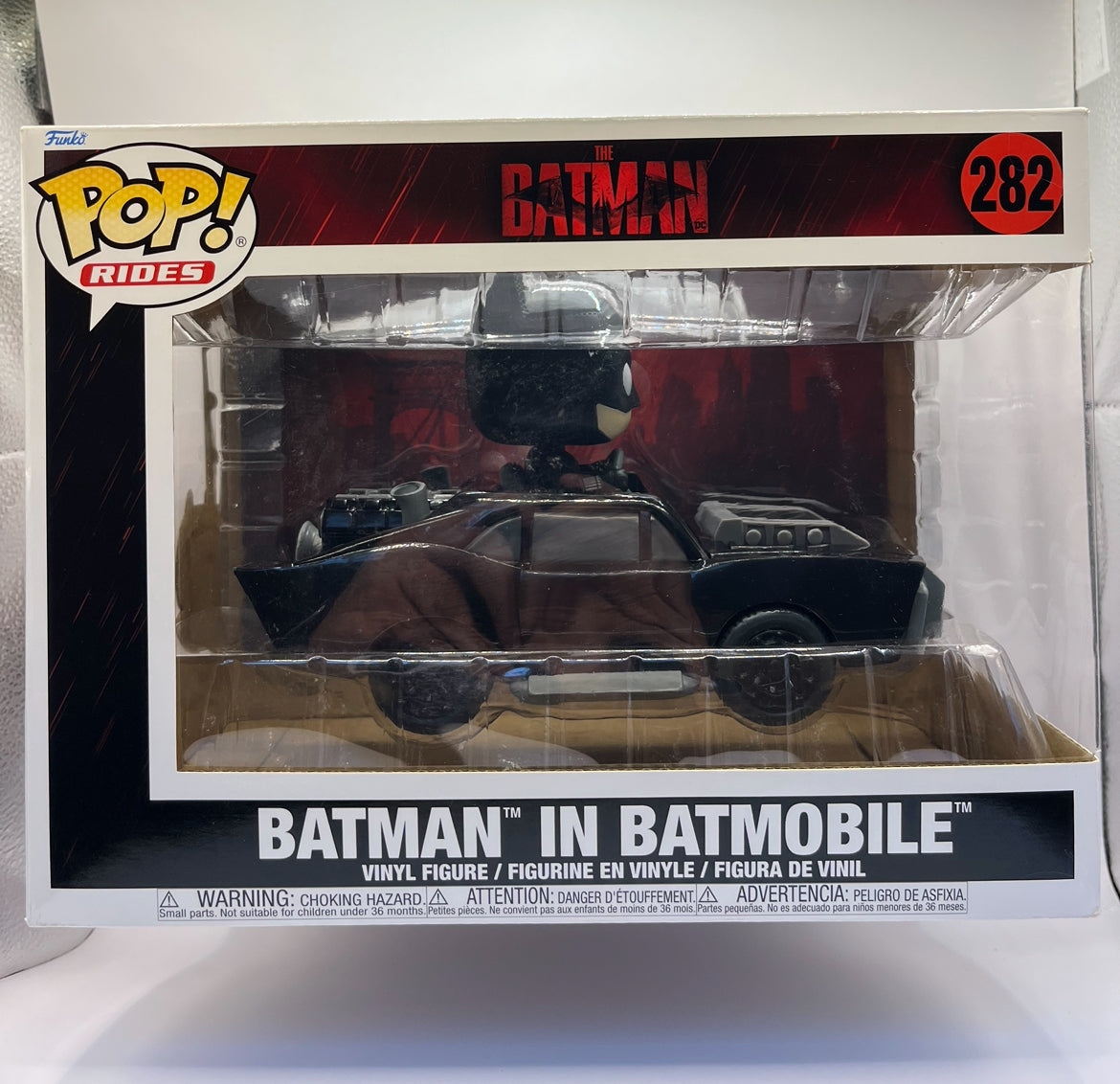 Funko Pop! Batman In Batmobile - #282 - The Batman -