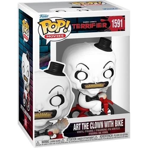 Funko Pop! Art the Clown with Bike #1591 Terrifier