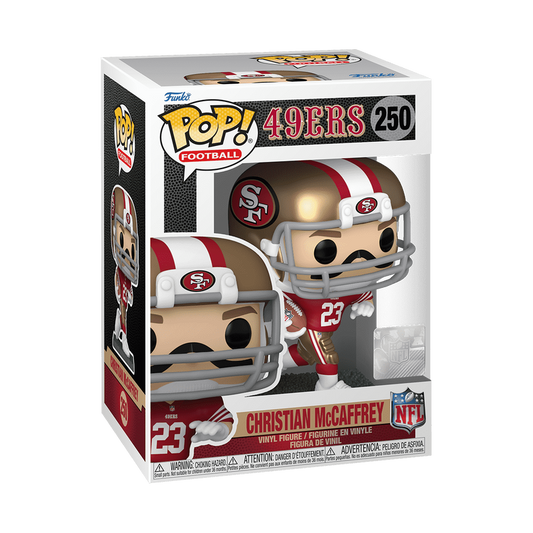 Funko Pop! Christian McCaffrey #250 (49ers Home Uniform)