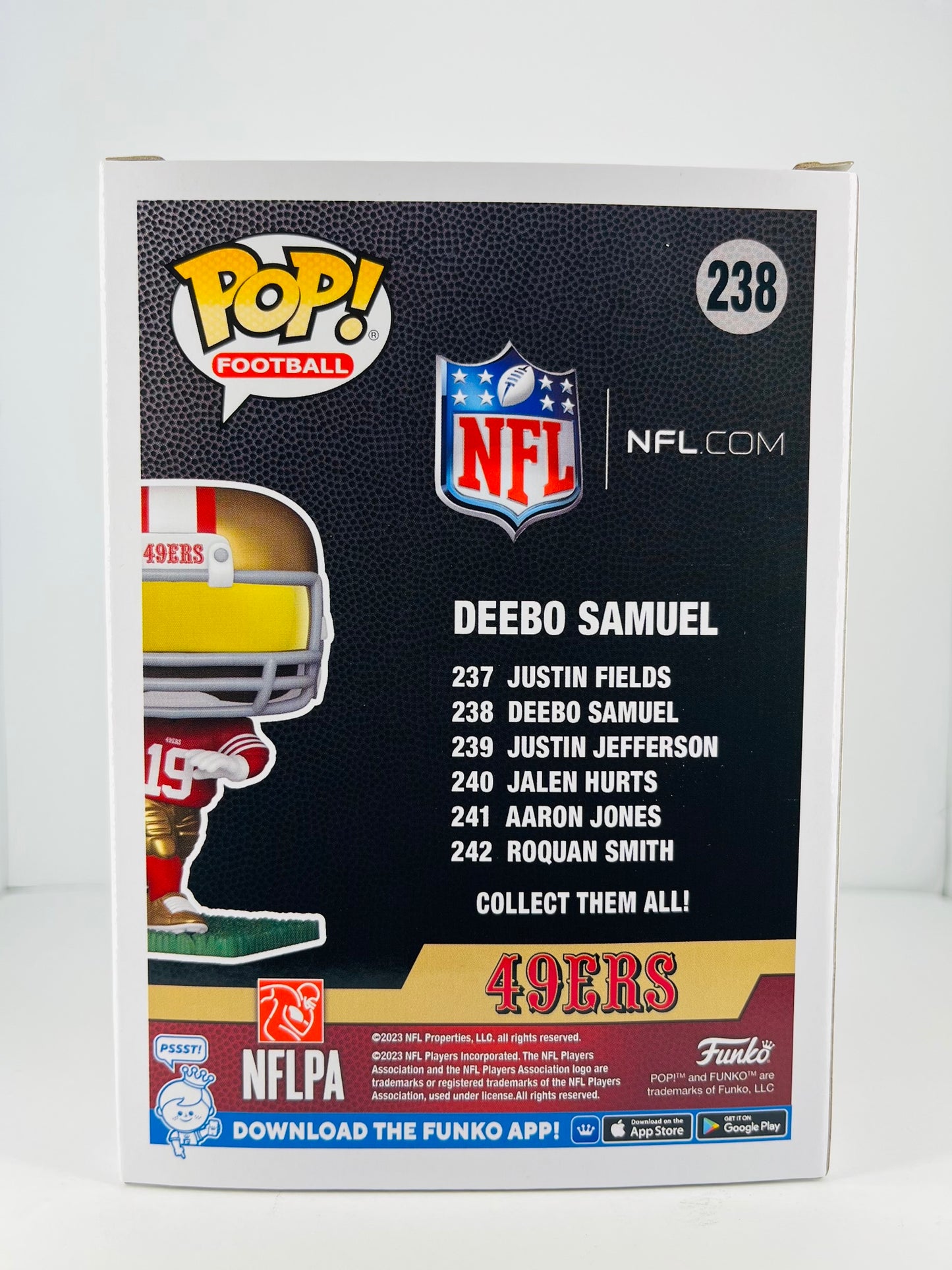 Funko Pop! - Deebo Samuel - #238 - NFL 49ers -