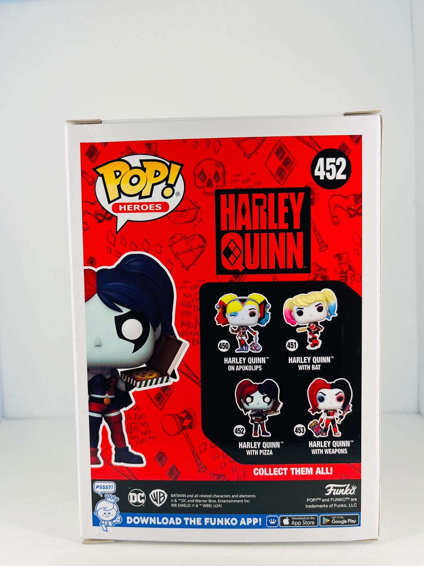 Funko Pop! - Harley Quinn with Pizza - #452 -  Harley Quinn