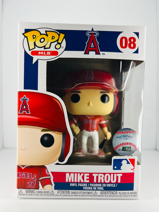 Funko Pop! -  Mike Trout - #08 - Angels - MLB