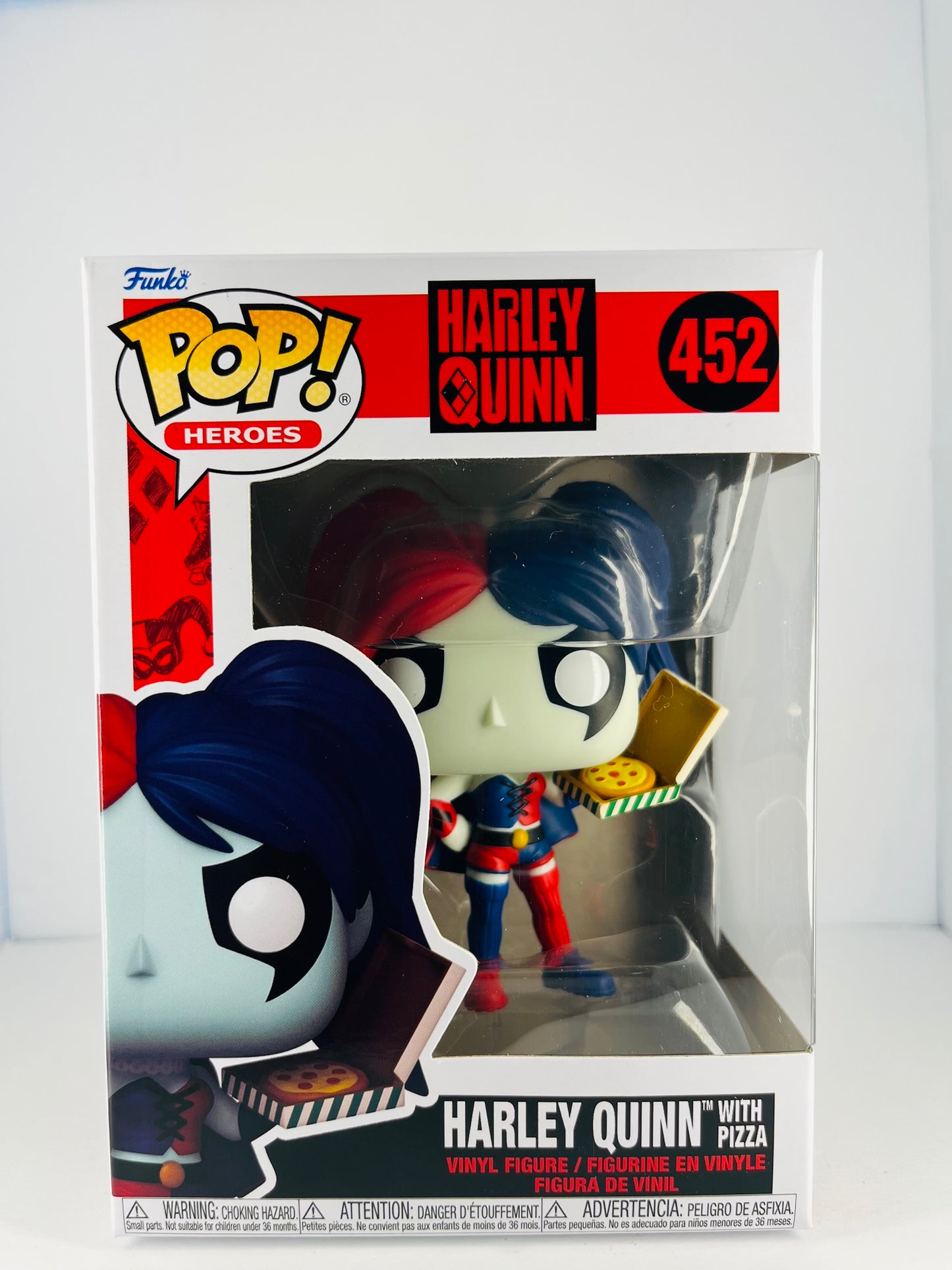 Funko Pop! - Harley Quinn with Pizza - #452 -  Harley Quinn