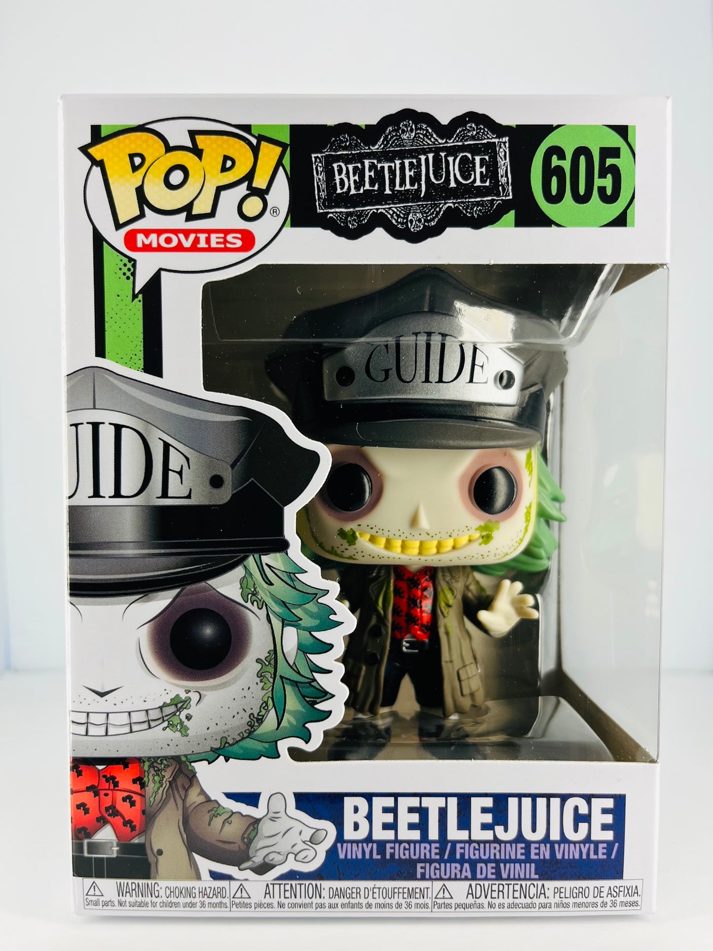 Funko Pop! - Beetlejuice with hat - #605 - Beetlejuice