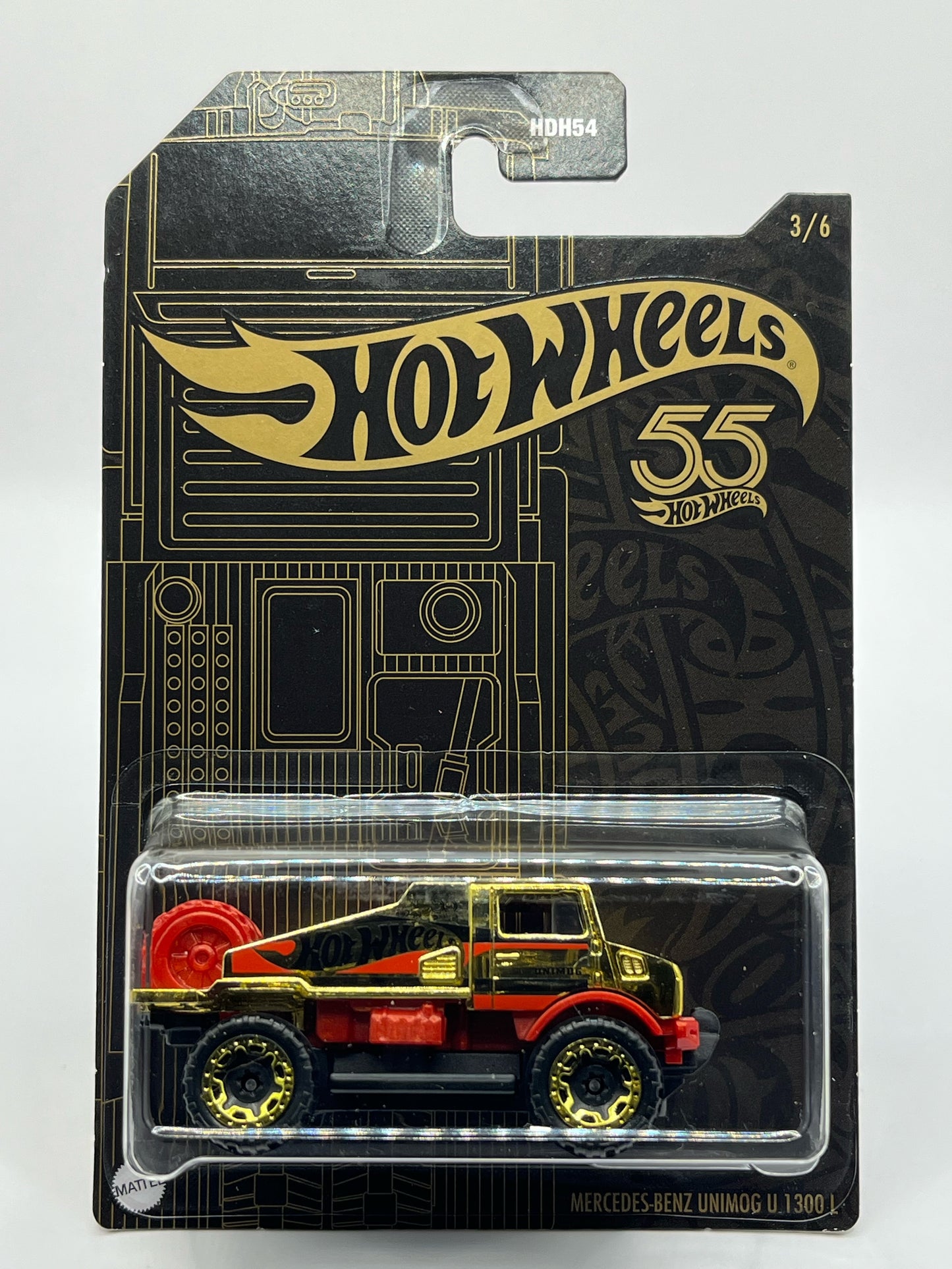 Hot Wheels - Mercedes-Benz Unimog 1300L - Hot Wheels Pearl and Chrome 2023