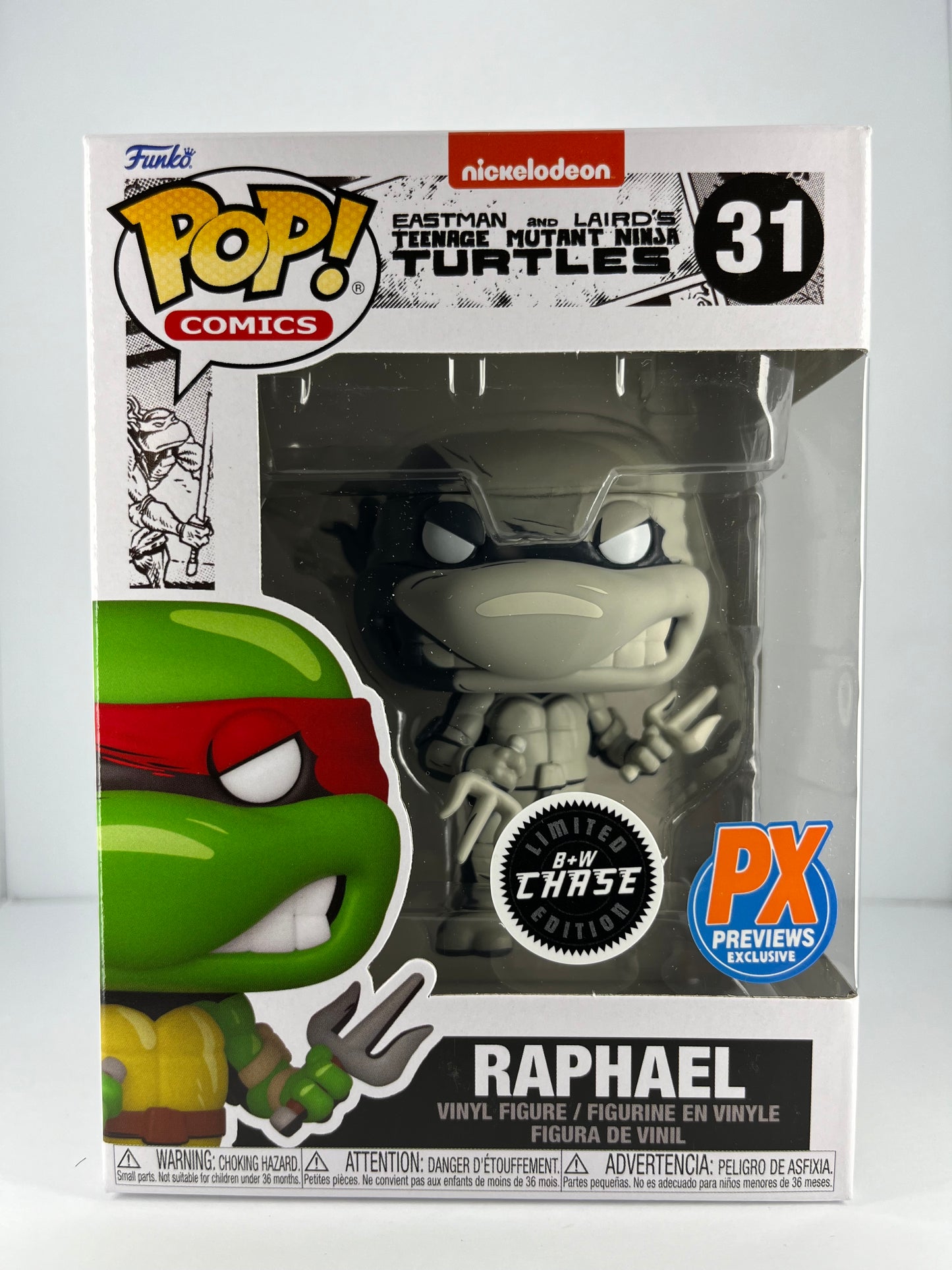 Funko Pop! - Raphael - Teenage Mutant Ninja Turtles - #31 - Exclusive (Chase)