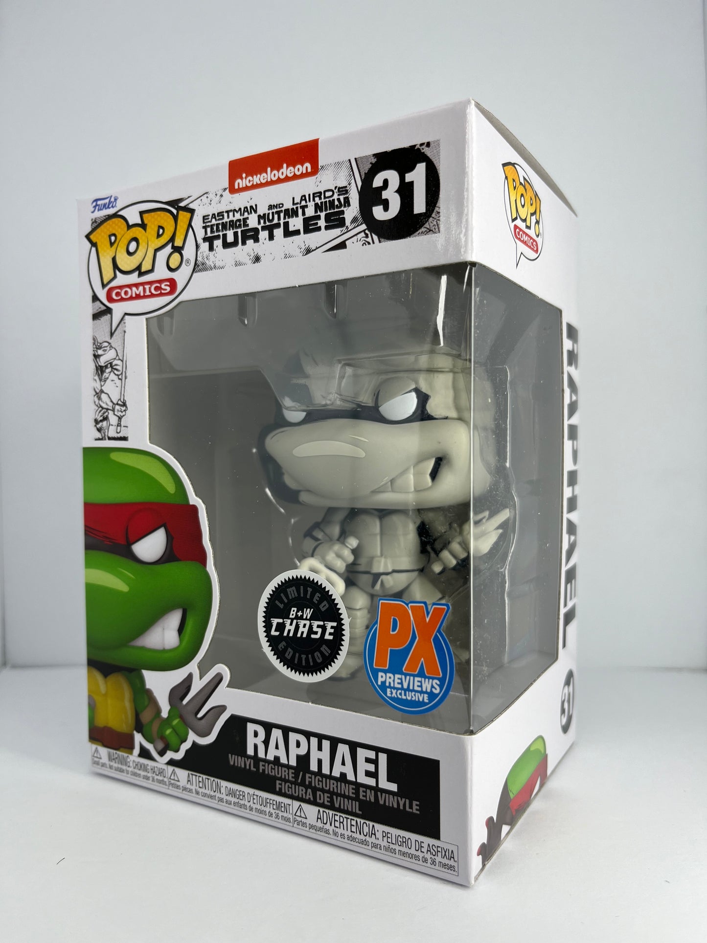 Funko Pop! - Raphael - Teenage Mutant Ninja Turtles - #31 - Exclusive (Chase)