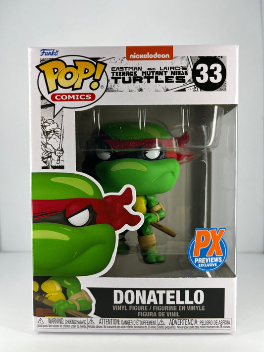 Funko Pop! - Donatello - Teenage Mutant Ninja Turtle - #33 - Exclusive