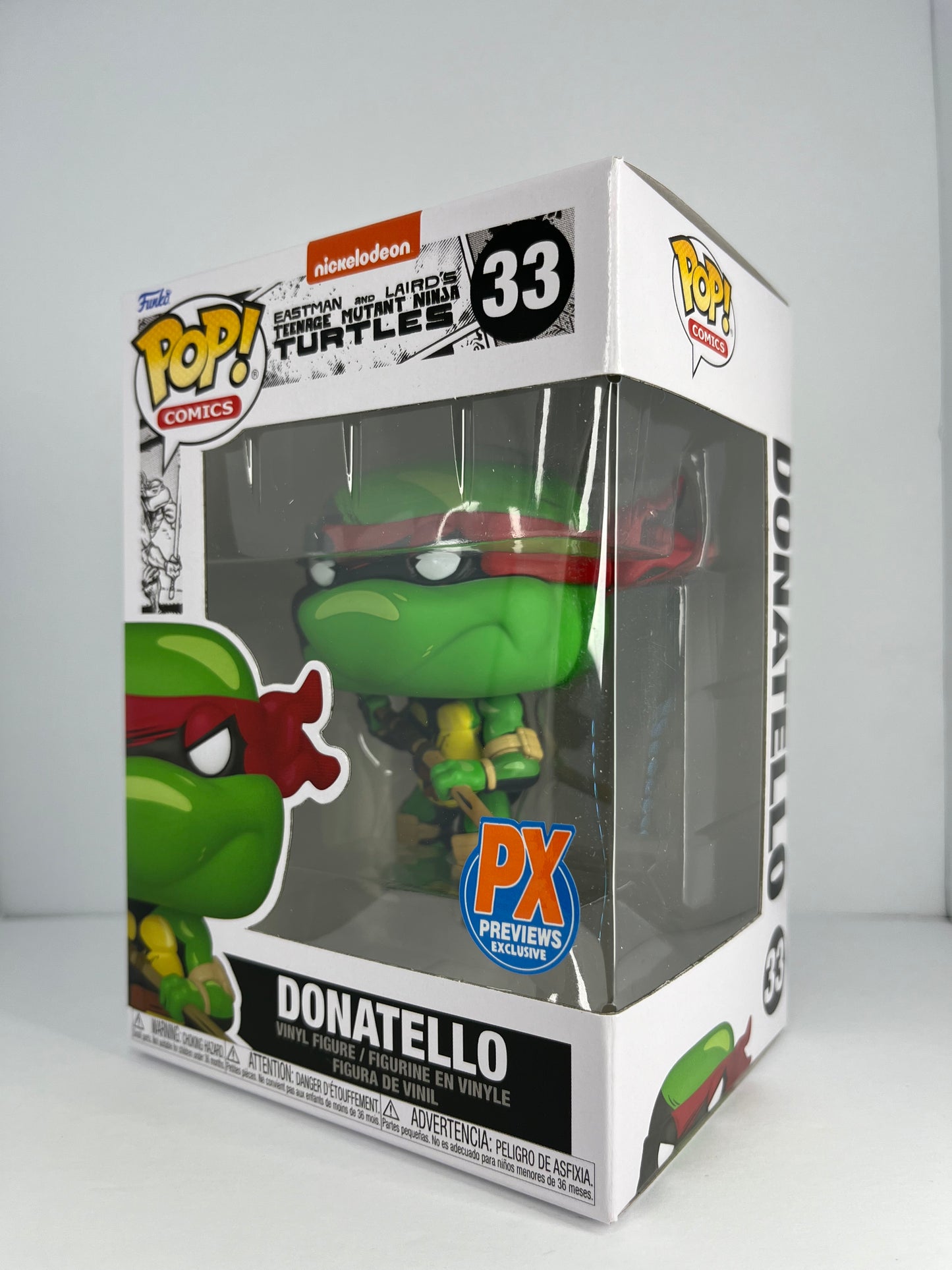 Funko Pop! - Donatello - Teenage Mutant Ninja Turtle - #33 - Exclusive