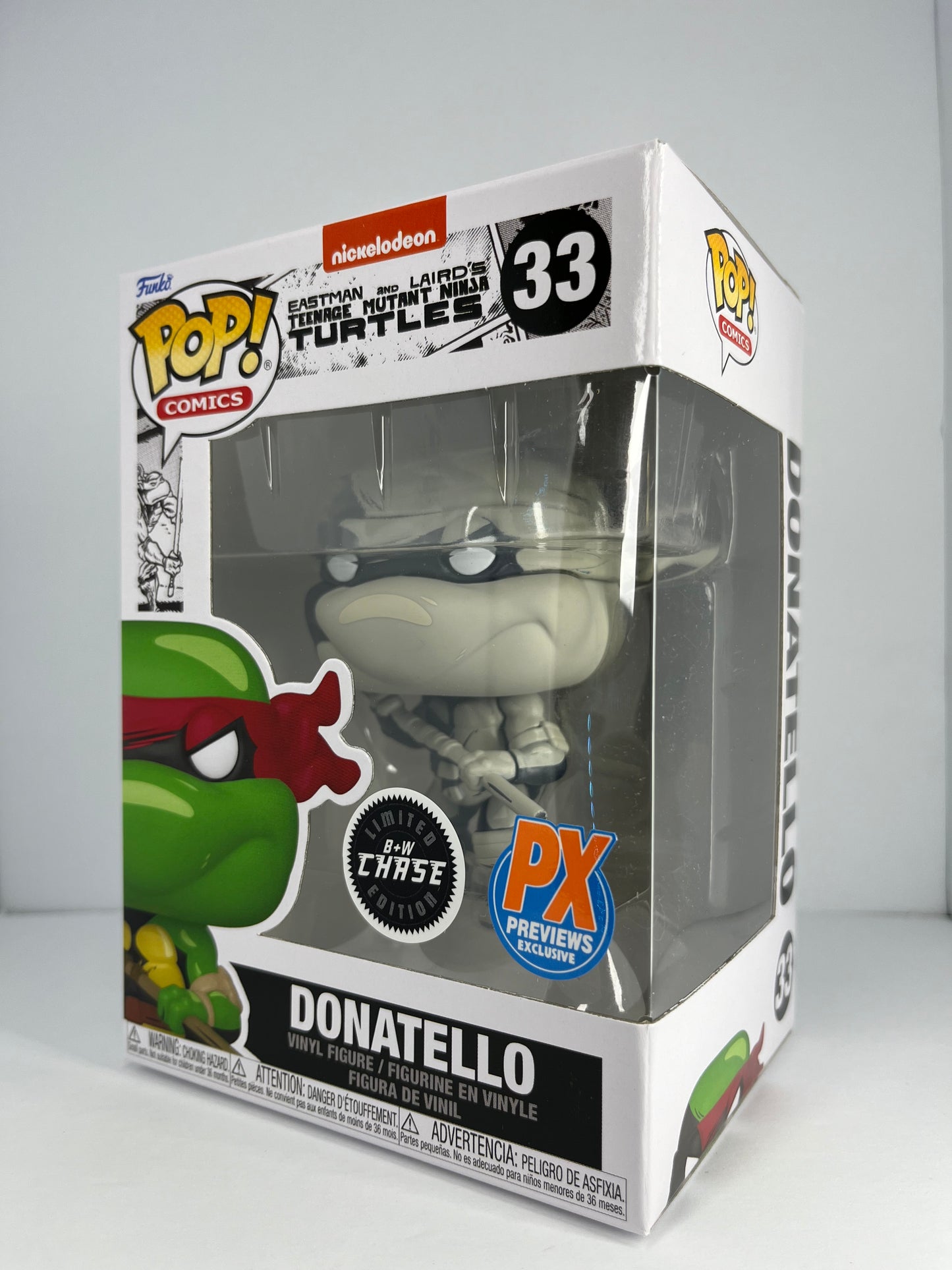 Funko Pop! - Donatello - Teenage Mutant Ninja Turtles - #33 - Exclusive (Chase)