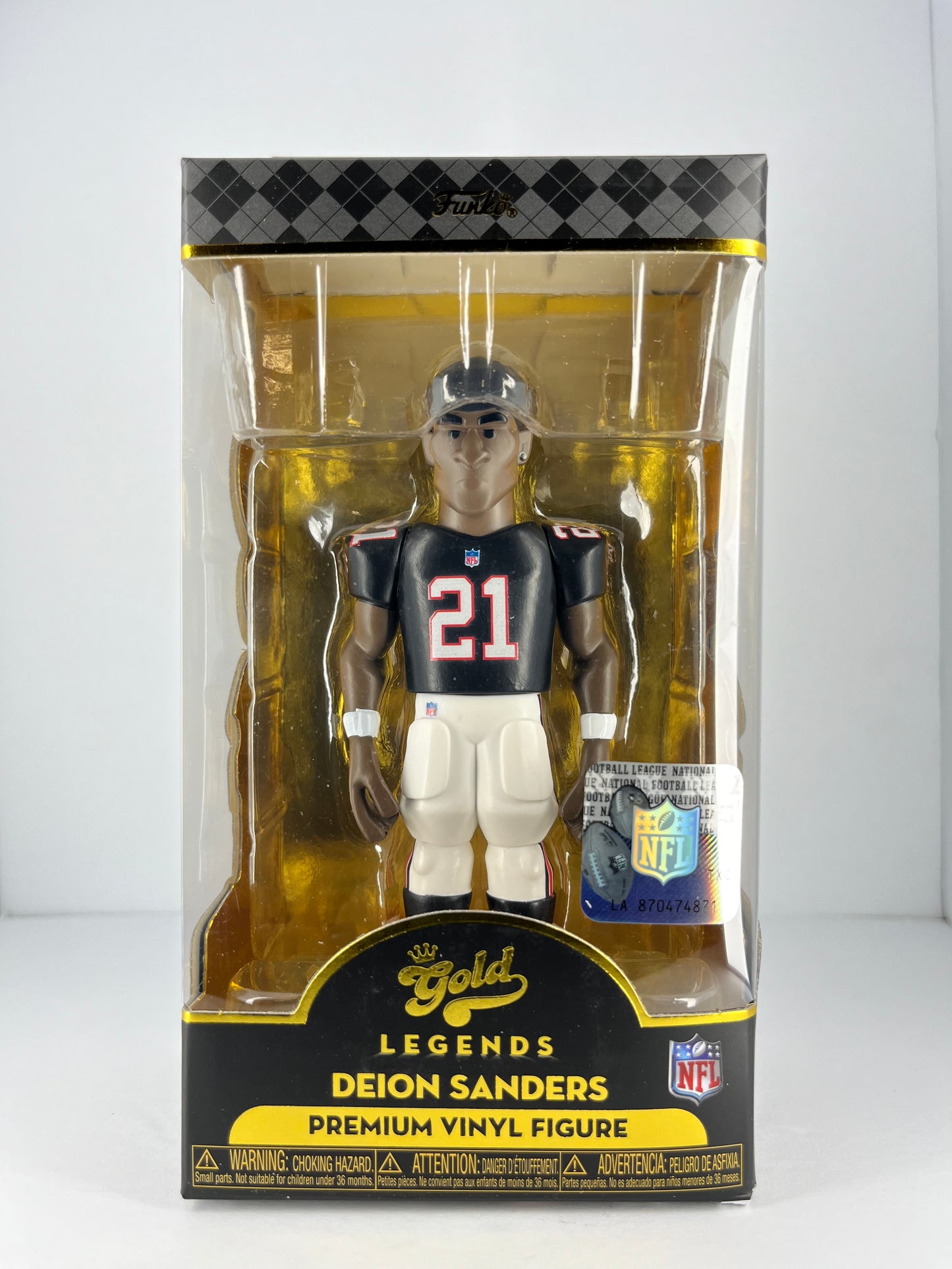 Funko Gold - Deion Sanders - Gold Legends Vinyl