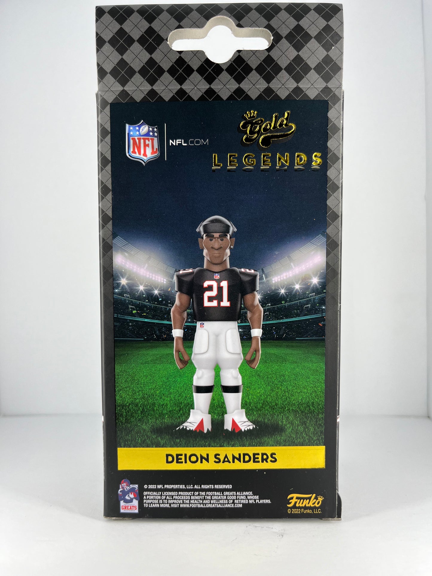 Funko Gold - Deion Sanders - Gold Legends Vinyl