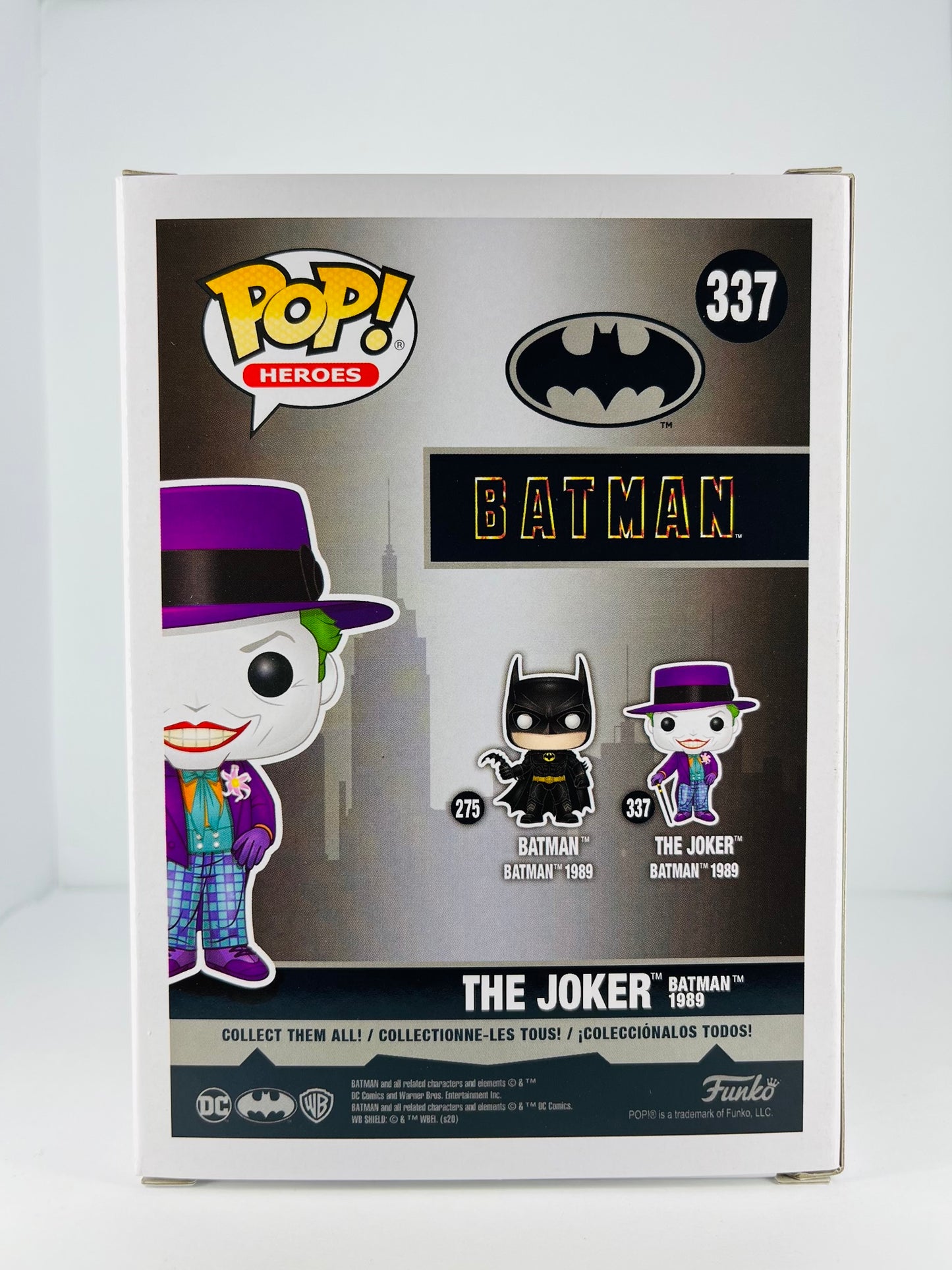 Funko Pop! - Joker - Batman Movie 1989 - #337