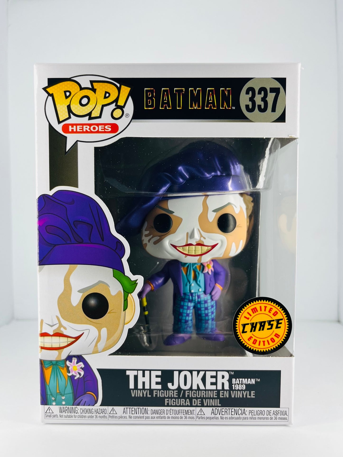 Funko Pop! - Joker - Batman Movie 1989 - #337 ((Chase))