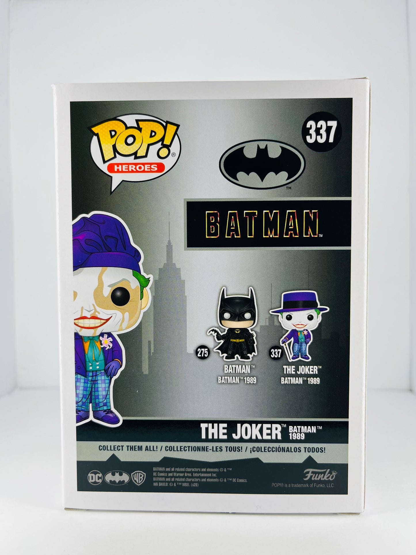 Funko Pop! - Joker - Batman Movie 1989 - #337 ((Chase))