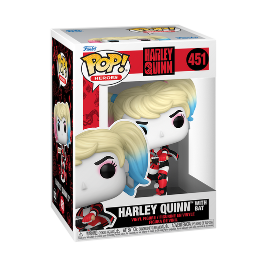 Funko Pop! - Harley Quinn with bat - #451 -  Harley Quinn