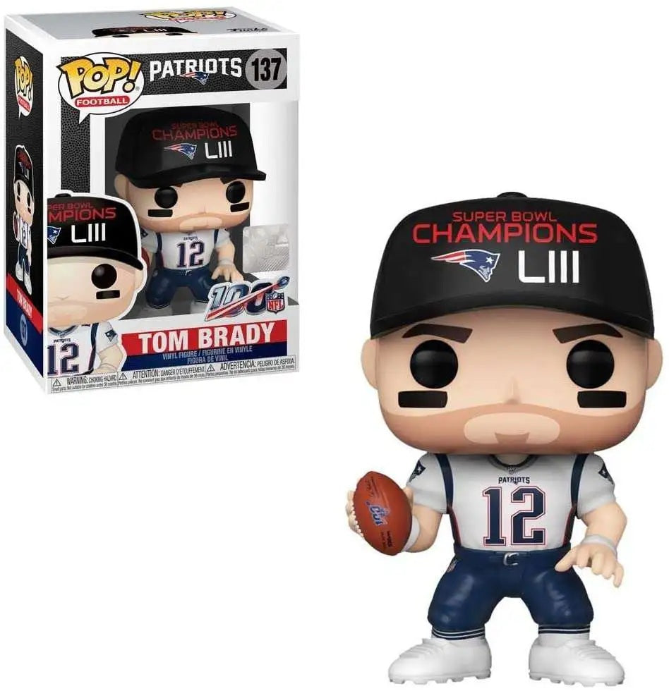 Funko Pop! Tom Brady #137 NFL Patriots