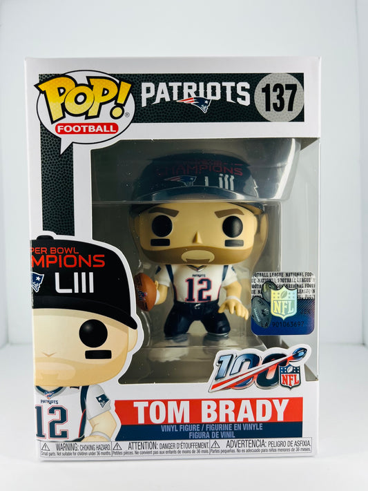 Funko Pop! - Tom Brady - NFL Patriots - #137