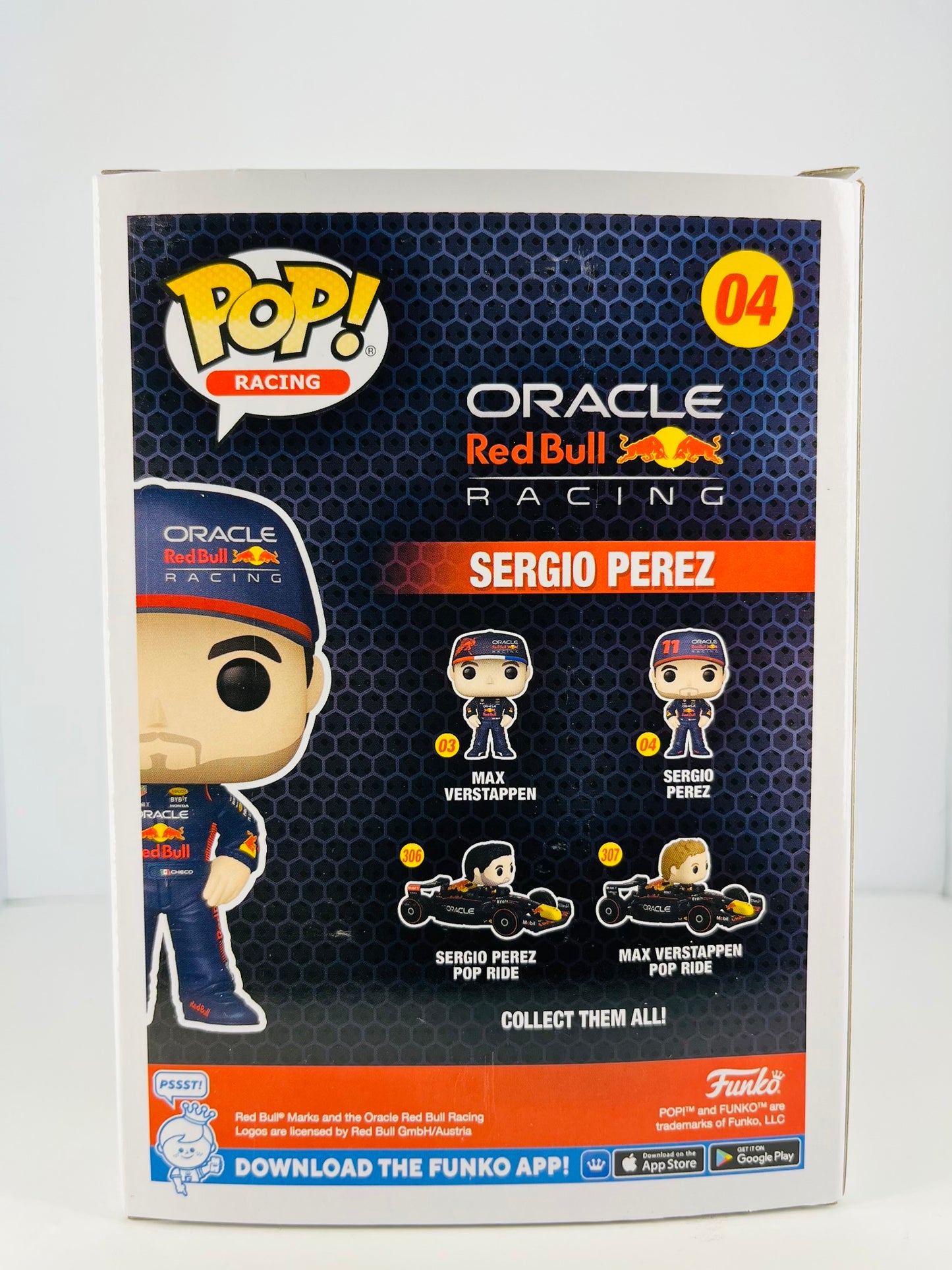 Funko Pop! - Sergio Perez - #04 - Oracle Red Bull Racing  -