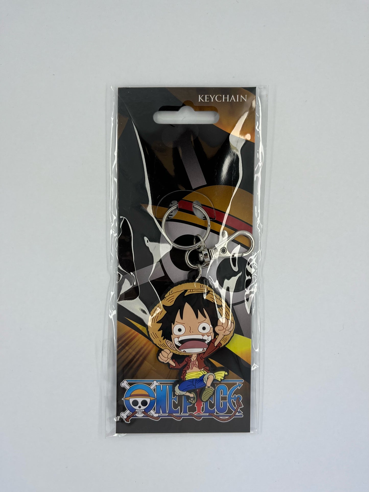 One Piece - Luffy D Monkey (Jumping) PVC Keychain 2.5"