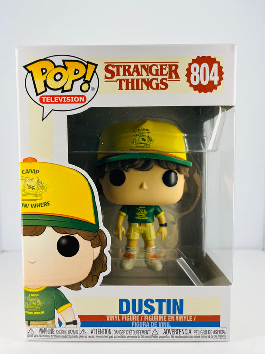 Funko Pop! - Dustin at camp - #804 - Stranger Things -