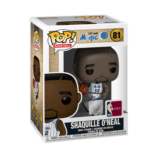 Funko Pop! Shaquille O'Neal #81 Magic Home Jesey NBA legends